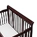Storkcraft Tuscany 5-in-1 Convertible Crib (Espresso) - Easily Converts to Toddler Bed, Day Bed or Full Bed, Adjustable Mattress Support Base, Mattress Not Included