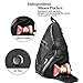 SEEU 32L Oversized Sling Bag Backpack, Crossbody Bag Gym Backpack Outdoor Hiking Travel Bag for Men Women Kids