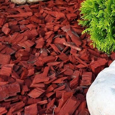PSB Wood Chip Red Decorative Garden Chipping 20-60 mm 3+ Years Colour