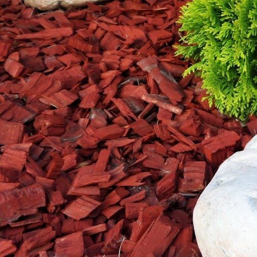 PSB Wood Chip Red Decorative Garden Chipping 20-60 mm 3+ Years Colour