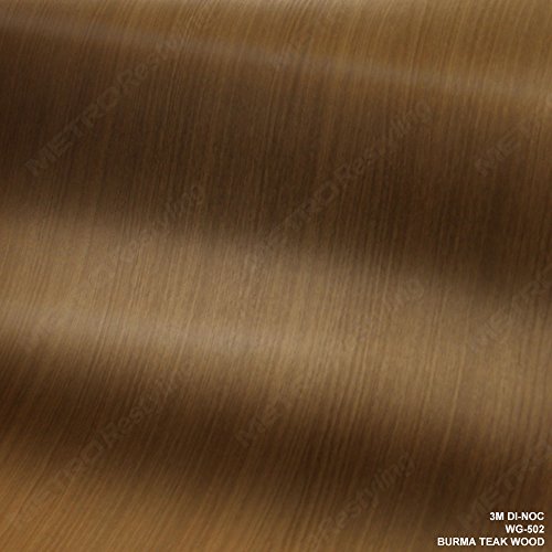 3M DINOC FW502 Burma Teak Woodgrain Vinyl Film Series on Galleon
