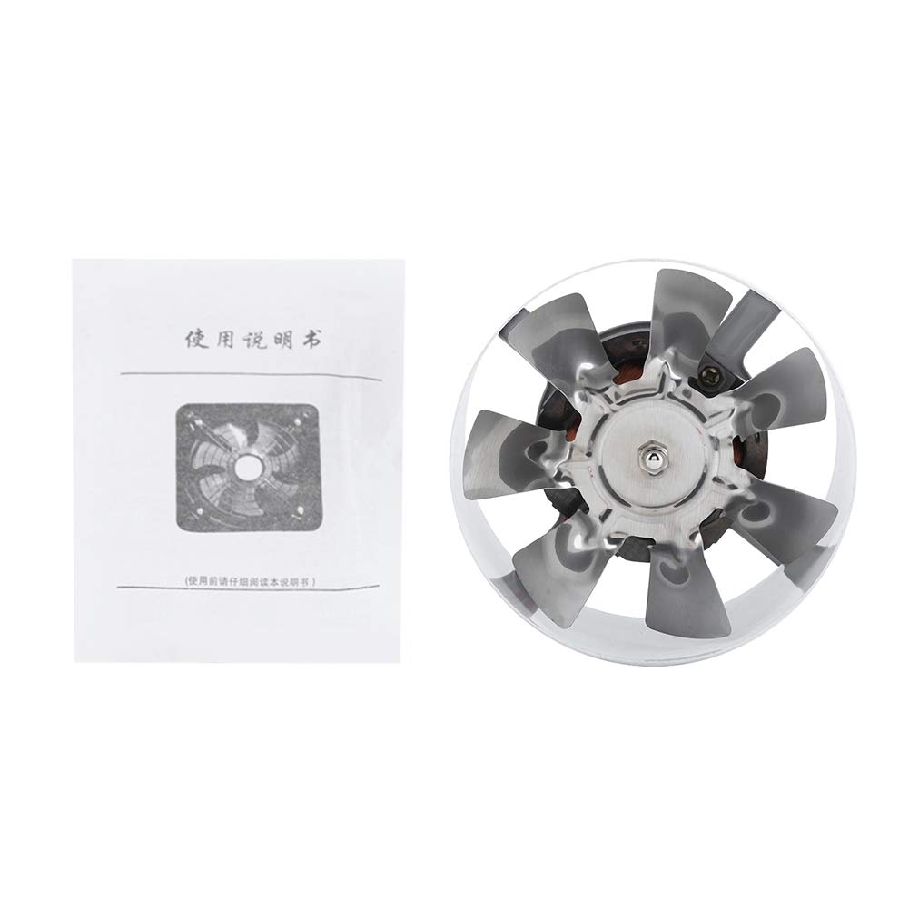 30W 220V Wall Mounted Exhaust Fan Low Noise Home Bathroom Kitchen Garage Air Ventilation Supply Ventilation Fans