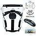 VR Headset Virtual Reality Headset 3D Glasses with 120°FOV, Anti-Blue-Light Lenses, Stereo Headset, for All Smartphones with Length Below 6.3 inch Such as iPhone & Samsung HTC HP LG etc.