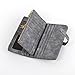 Jastore® Women Ladies Elegant Long PU Leather Card Holder Purse Clutch Wallets (Grey)