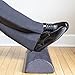 Desk Jockey Foot Rest for Under Desk - Therapeutic Grade Memory Foam Cushion Footrest for Office, Home and Travel– Boosts Blood Circulation and Keeps Sore Feet Warm