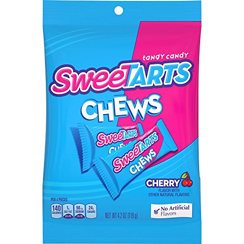 Sweetarts Chews Cherry flavor 4.2 oz -  3 bags