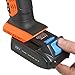 VonHaus 20V MAX Cordless Oscillating Multi-Tool Kit with Variable Speed, LED Light, Dust Extractor and 20 Piece Accessories Set - 2.0Ah Lithium-Ion Battery and Charger Included