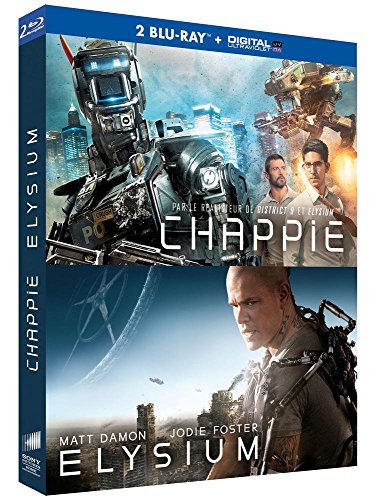 Chappie + Elysium - Blu-Ray+ Copie Digitale