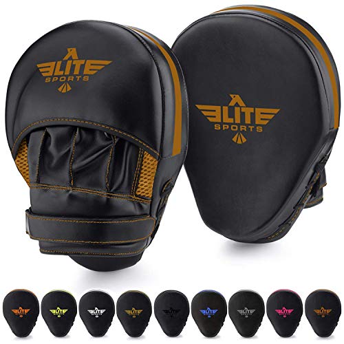Elite Sports Boxing Mitts for Muay Thai MMA Sparring Training Punching