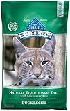 Blue Buffalo Wilderness Grain Free Dry Cat Food, Duck Recipe, 11-Pound Bag