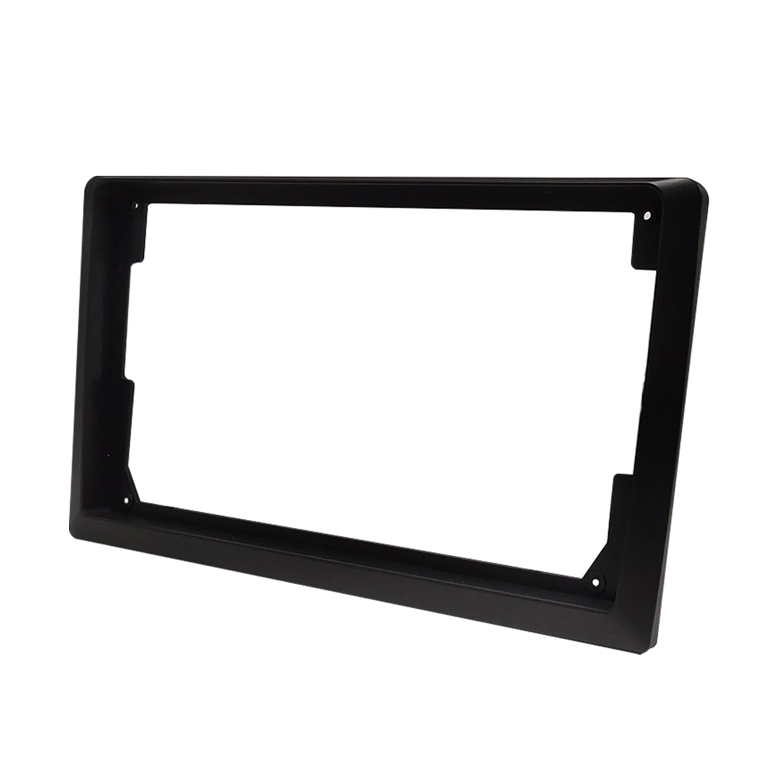 Photo 1 of 10.1 to 9'' inch Car Frame Fascia Bezel Adapter for Universal 2 Dobule Din Car Radio DVD CD Stereo GPS Navigation (White)