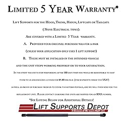 Lift Supports Depot Qty (2) Compatible With SL