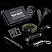Stealth Angel Compact 9-in-1 Survival Kit with Paracord Bracelet, Multi-Purpose EDC Outdoor Emergency Tools and Evereyday Carry Gear, Official Survival Kit