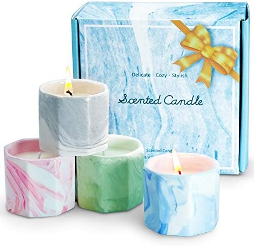 SCENTORINI アロマキャンドル 100%天然大豆ワックス 、癒し系キャンドル、リネン、衫、牡丹、竹という四種類の香り付き ブロックキャンドル ろうそくプレゼント誕生日 結婚式 部屋飾り4X128g SCENTORINI アロマキャンドル 100%天然大豆ワックス 、癒し系キャンドル、リネン、衫、牡丹、竹という四種類の香り付き ブロックキャンドル ろうそくプレゼント誕生日 結婚式 部屋飾り4X128g