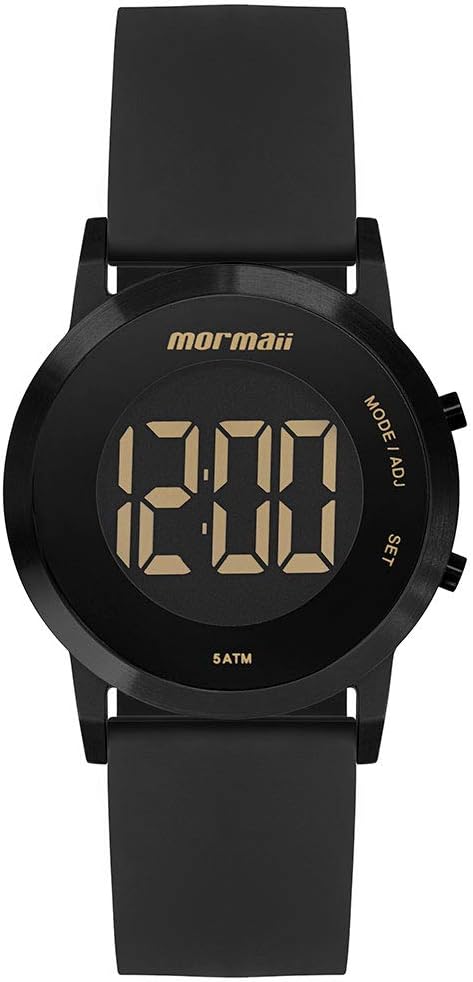 Relogio mormaii pulseira silicone Clearance