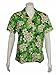 Made in Hawaii ! Women's Plumeria Season Hawaiian Aloha Camp Shirt