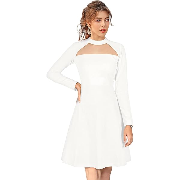 white christmas dresses Self-Portrait - Cream Boucle Bow Detail Midi Dress main image 1