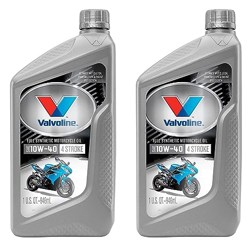 Valvoline 4-Stroke Motorcycle Full Synthetic 10W-40