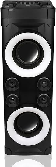 tower speakers with bluetooth and mic