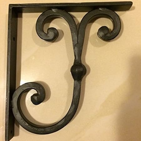 Wrought Iron Support Bracket 9 X 7 X 1 Solid Corbel Granite