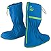 Seal Shoe Covers- A Durable, Lightweight and Fashionable Alternative to Rain Boots- Women’s Water Resistant Shoe and Boot Covers- (Blue/Small)