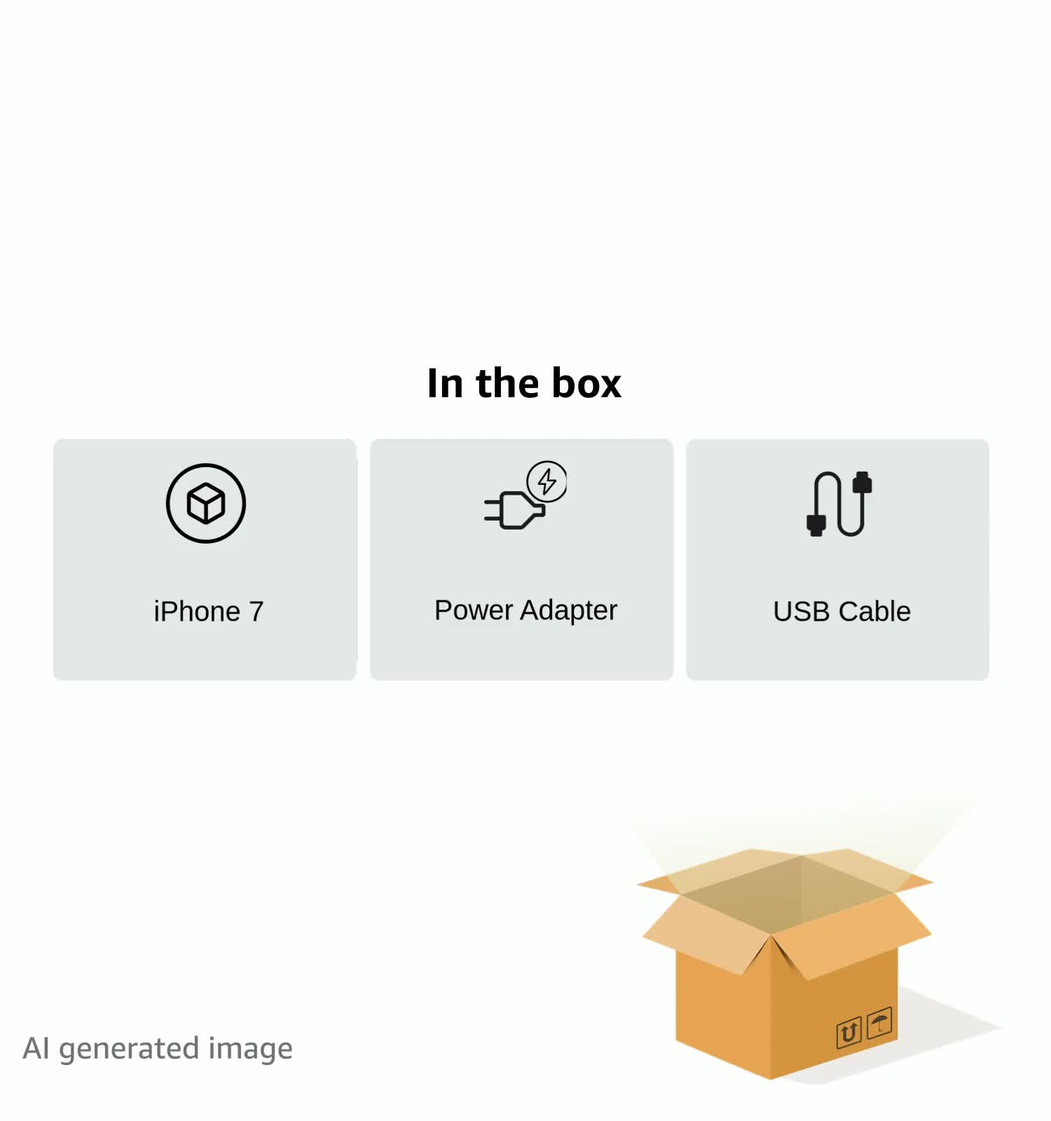 Boost Mobile Apple iPhone 7 32GB Unlocked - Black