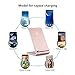 iPhone X Wireless Charger,7.5W Fast Wireless Charger 3-coil Charging Pad Stand For iPhone X/8/8Plus, Qi Fast charge For Samsung Glaxy S9 S9+ S9 Plus Note8 S8 S8 Plus S7 S6 Edge Plus(Rose Gold)-SHARLLE