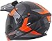 ScorpionEXO Unisex-Adult Modular/Flip Up Adventure Touring Motorcycle Helmet (Orange, Large) (EXO-AT950 Neocon)