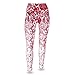 Zubaz Officially Licensed Women's NFL Women's Gradient Print Leggings, Team Color