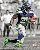Marshawn Lynch Seattle Seahawks NFL Spotlight Action Photo 8x10