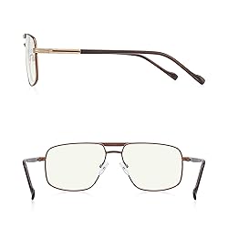 RB.Pilot Reading Glasses for Men Square Double