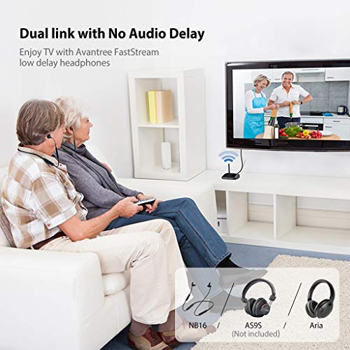 2 Avantree+Headphones+Earphones+Bluetooth+Transmitter