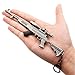 N.egret PUBG SKS Sniper Rifle Jewelry Keychain Gaming Gift Ring for Teammate Best Friend (SKS)