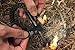 Survival Hax 6” Fire Starter Flint with Waterproof Tinder Holder and Whistle