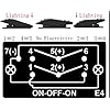 Bandc-LED-Marine-Boat-Jeep-7-Pin-Dpdt-On-off-on-Rocker-Switch-with-2-Lights-Waterproof