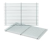 Weber-Stephen Products 7639 2pk Stainless Steel Cooking Grate (17.3 x 11.8 x 0.5)