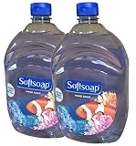 Softsoap Liquid Hand Soap, Aquarium Series, 64 Oz Refill Bottle, Pack Of 2