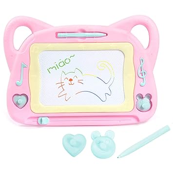 Coxeer Magnetic Drawing Board Toy Erasable for Writing Kids Doodle Board Painting Learning Tool