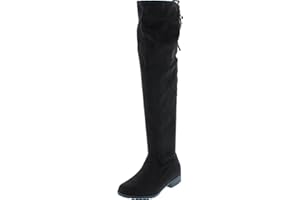 Forever Link Jalen-H4 Women's Over The Knee Thigh High Flat Boot