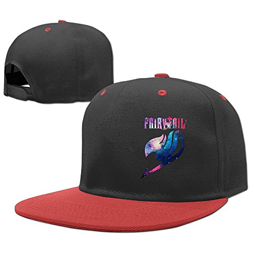 Kualday Kid's Fairy Tail Anime Cosplay Adjustable Snapback Hip-hop Baseball Cap