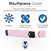 Majide Ultra Thin Vapor Case Compatible with JUUL | 3-in-1 Protection Technology and Hybrid Drop Protection - Never Lose Your Device Again! (Pink)