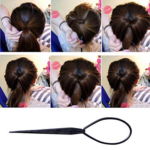 image for YHMALL 11 Pcs Hair Braid Tool Hair Styling Accessories Kit Set Bun Mak