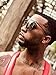 Oversized Flat Top Square VINTAGE RETRO SHIELD VISOR Style Aviator SUNGLASSES (Silver Mirror)