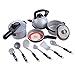 Jellydog Toy Pretend Play Kitchen Cooking Set, Toddler Kitchen Playset,Pots and Pans Set, Cutting Vegetable Playset,Educational Learning Toy, Kitchen Play Food for Boy Girl Kids 3