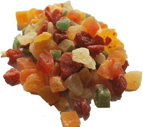 Mix fruit dice 1kg kiwi strawberry pineapple papaya mango melon apple business for nuts dried fruit confectionery material