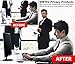 VINTEZ 23.6 Inch 16:9 Privacy Screen for Computer Monitor and Laptop - Anti Glare Protector Film Blue Light Filter Eye Protection - Computer Screen Privacy Shield, [1 Pack]