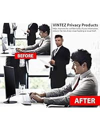 Protector de filtro de privacidad para computadora de 25 pulgadas (medido en diagonal)   protector de pantalla antirreflejo y antirreflejo para monitores de pantalla ancha   aspecto 16: 9