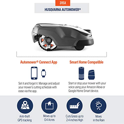 Husqvarna AUTOMOWER 315X Robotic Lawn Mower Pricepulse
