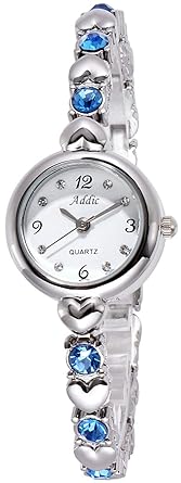 Quartz Movement Analogue White Dial Women's Watch