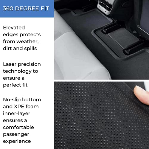 V Tech Design Tesla Model 3 Floor Mats 2021 2022 Updated Deeper